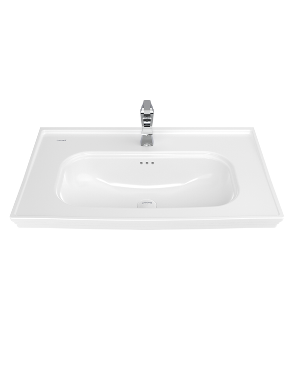 Creavit Antik Dolap Uyumlu 80 cm Lavabo + Ayak Seti