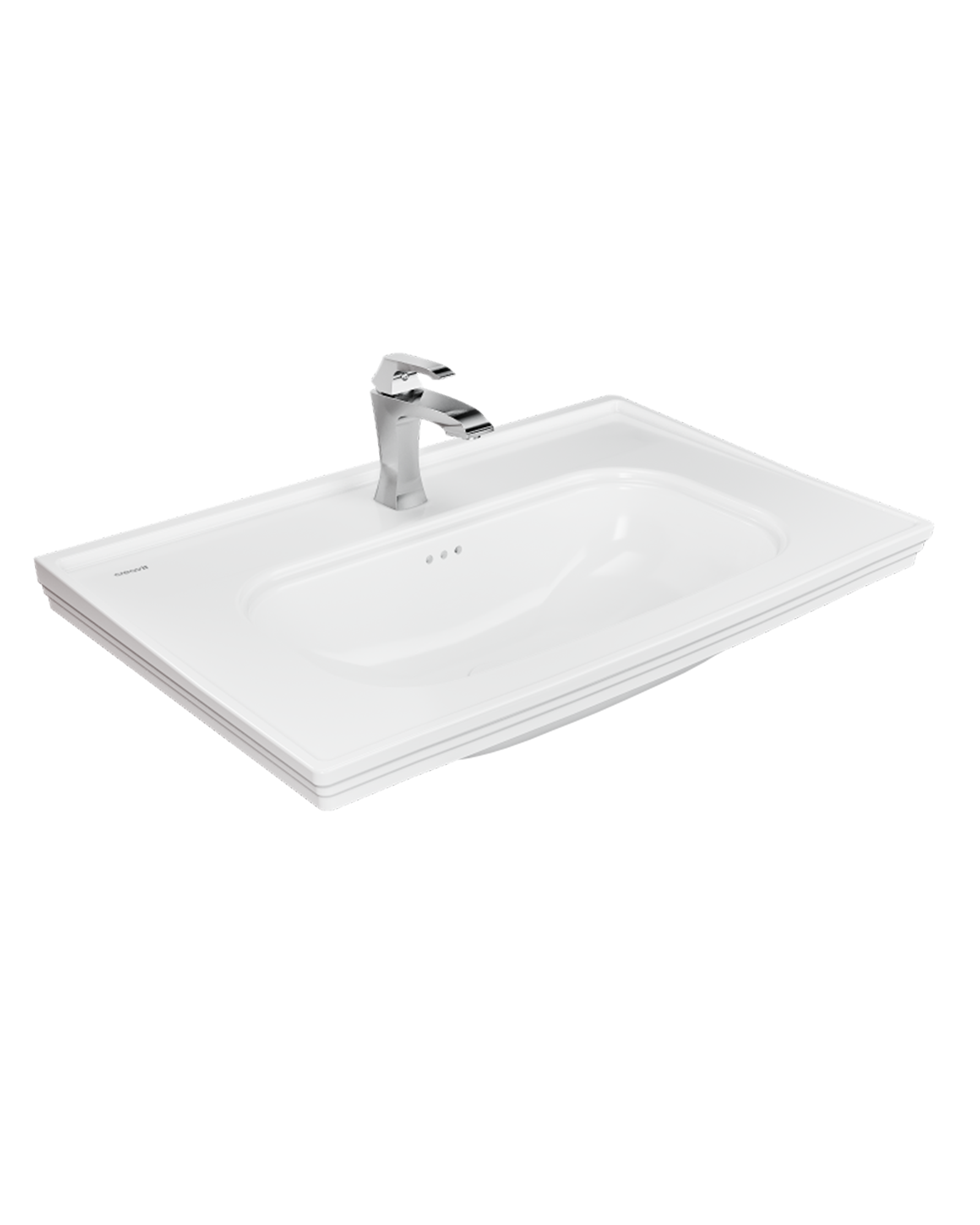 Antik Dolap Uyumlu 80 Cm Lavabo ve Ayak Seti