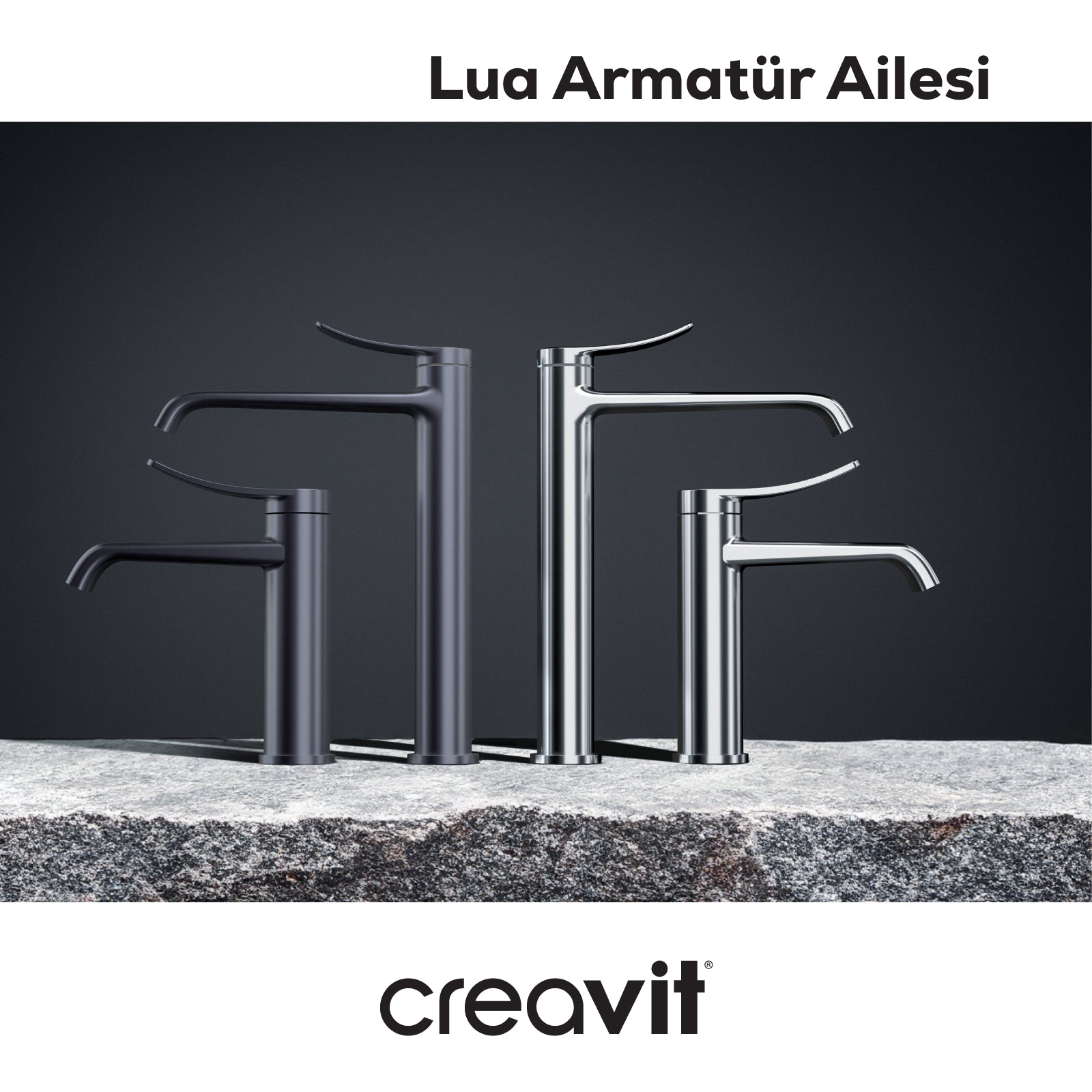 Lua Waterfall Sink Faucet Chrome