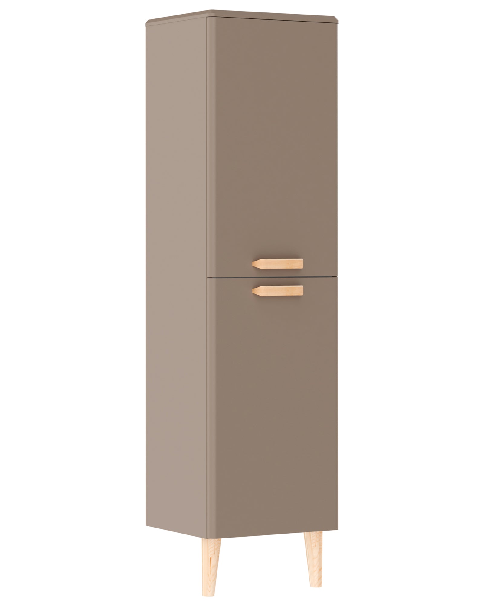Patara Hochschrank 147cm Matt Cappuccino