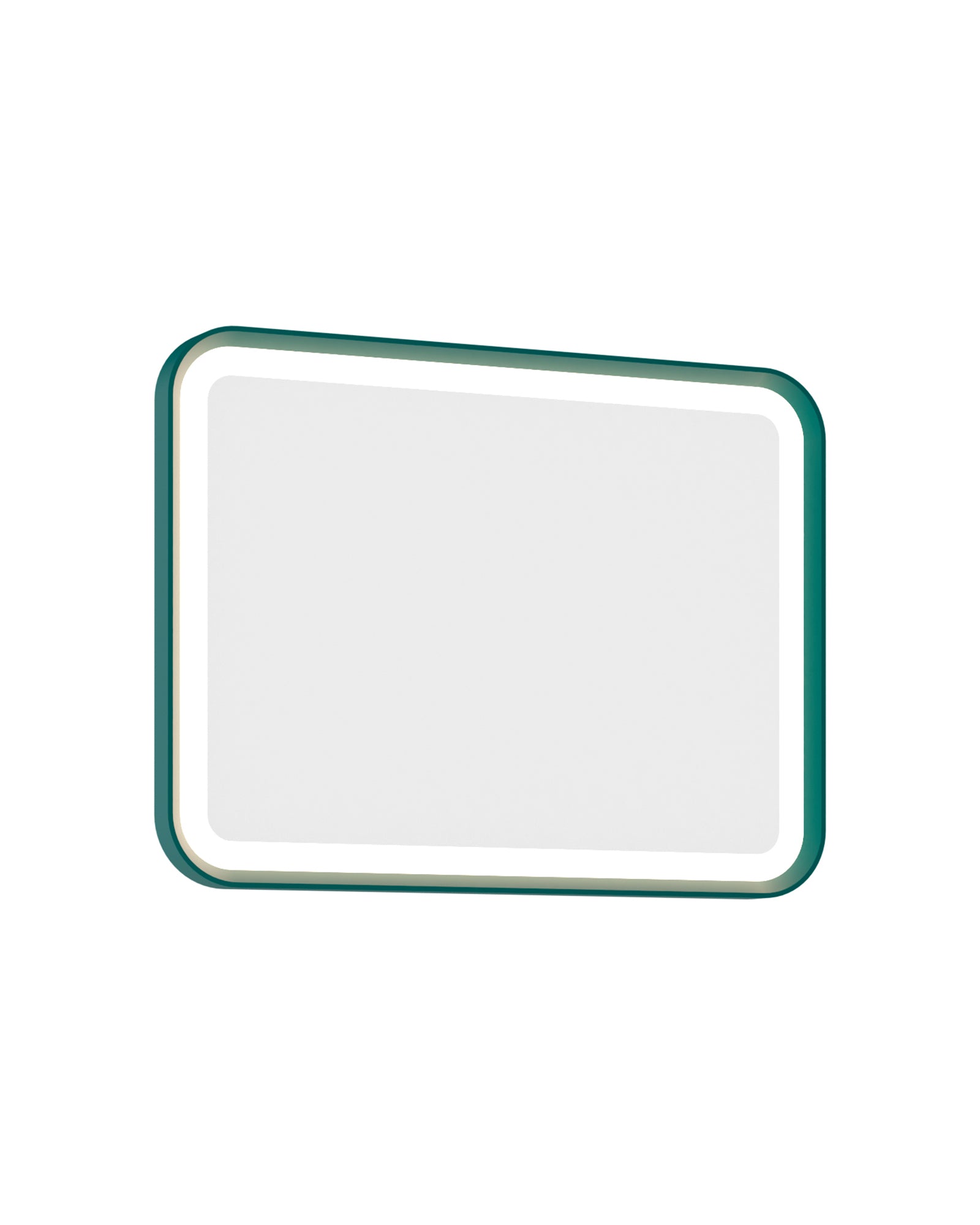 Patara Dikdörgen Led Ayna 85x65cm Mat Yeşil