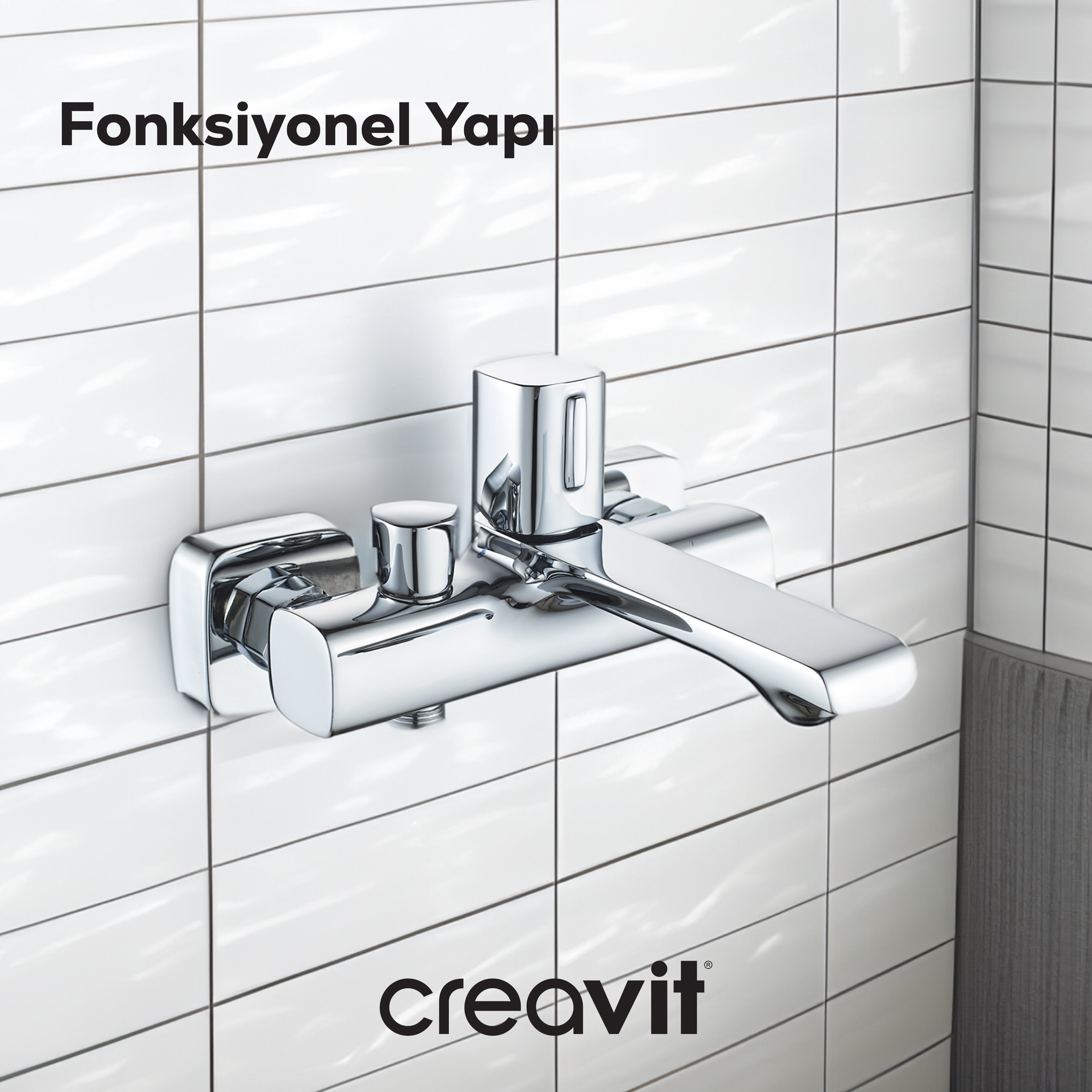 Alfa Banyo Armatürü Krom