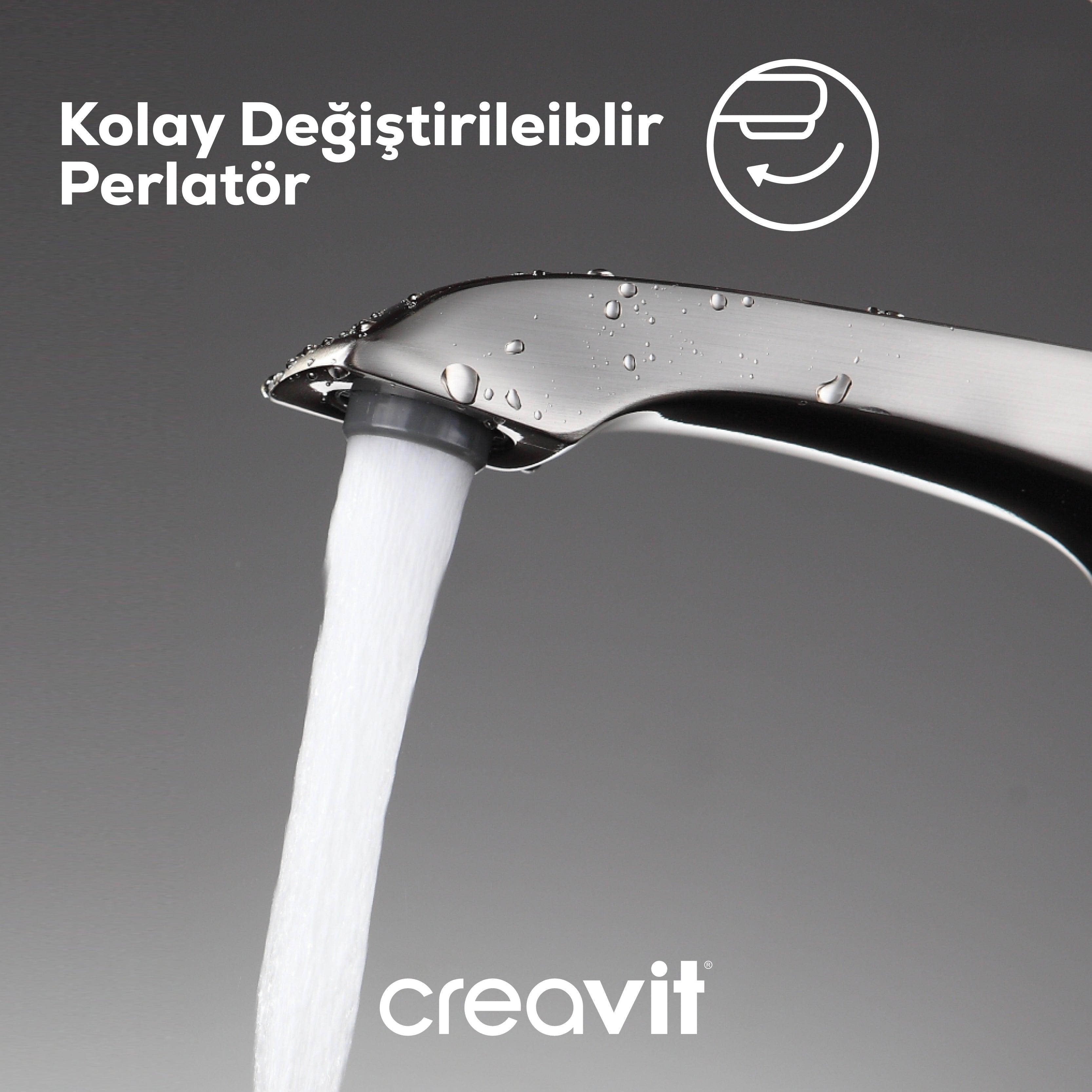 Avangart Banyo Armatürü Altın