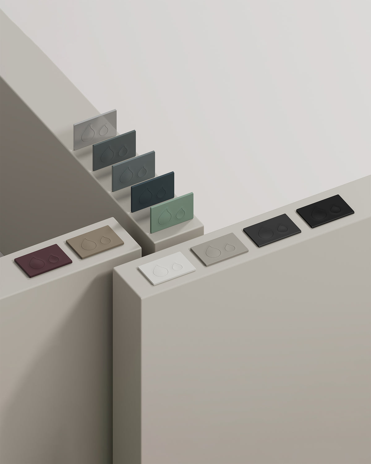 Bloom Gun Grey Boyalı Kumanda Panel