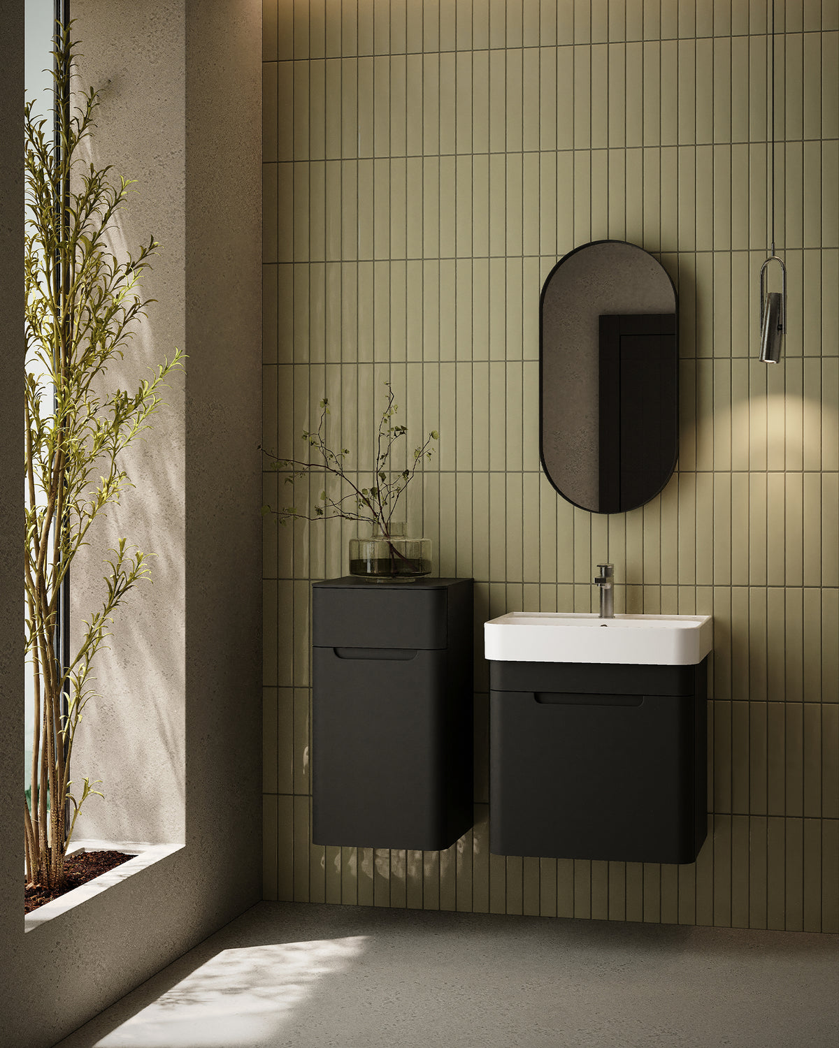 Colorit Boy Dolabı 40*75 Antrasit