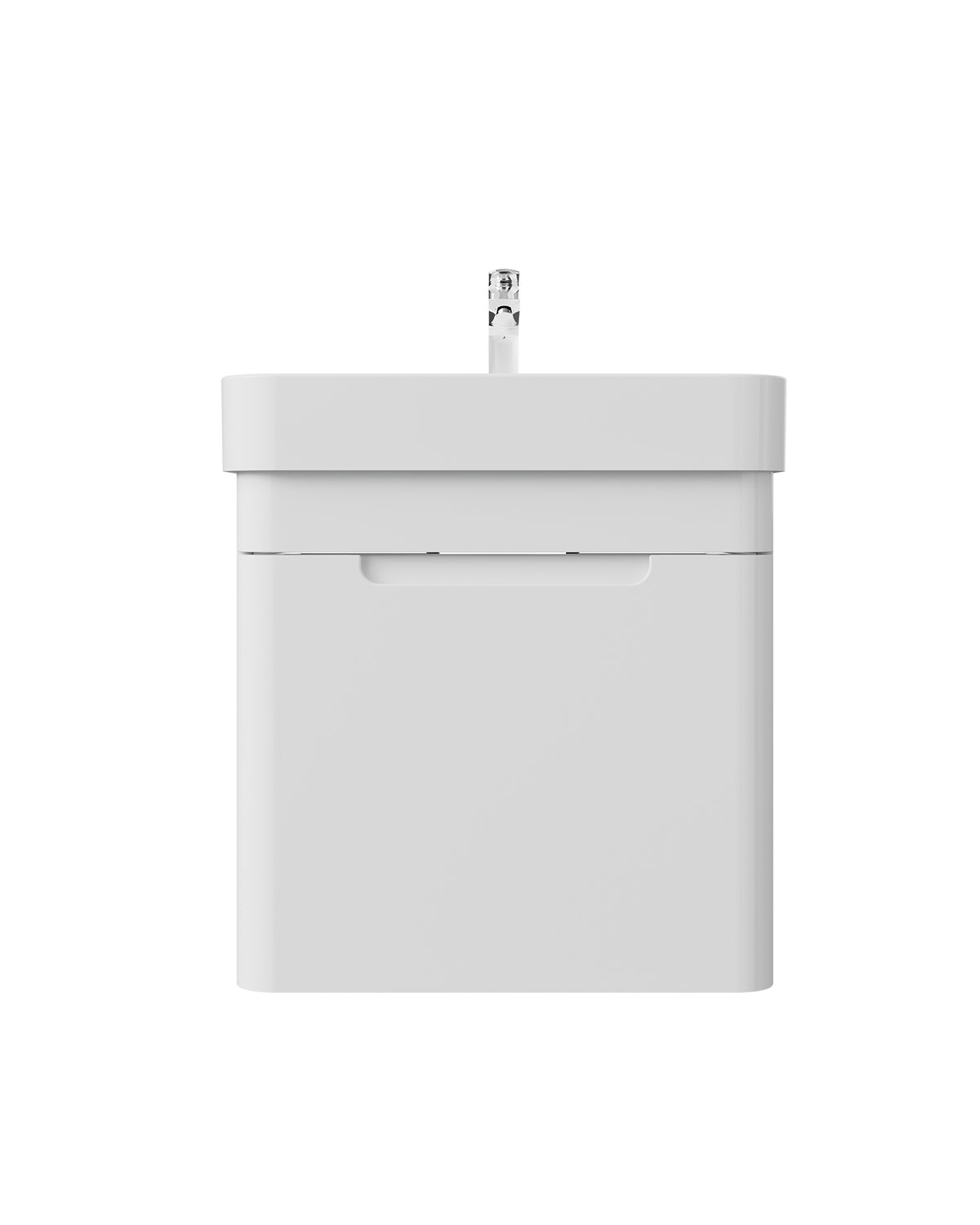 Colorit Lavabo Dolabı Kapaklı 60 Cm Mat Beyaz