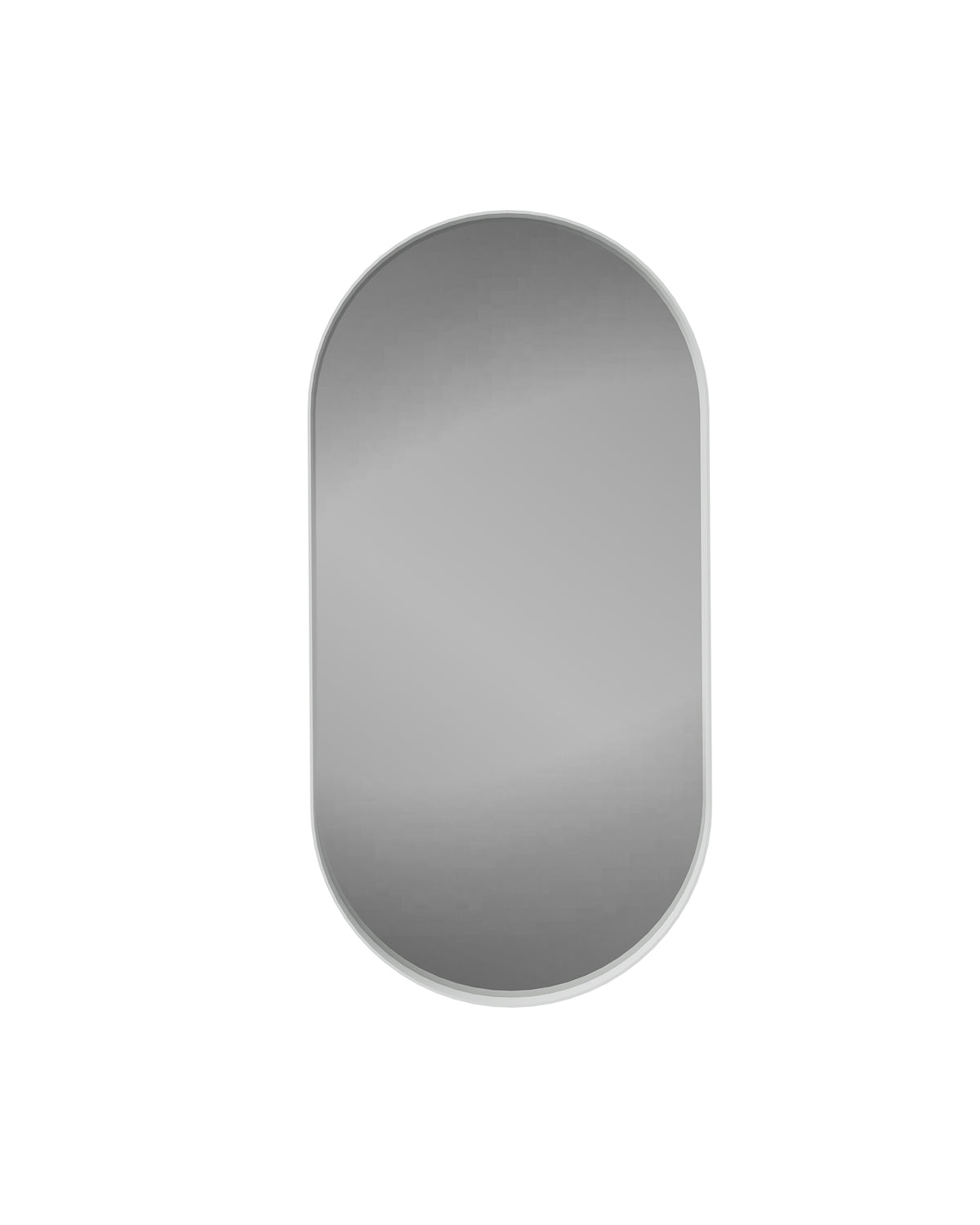 Colorit Oval Ayna 40*80 Mat Beyaz