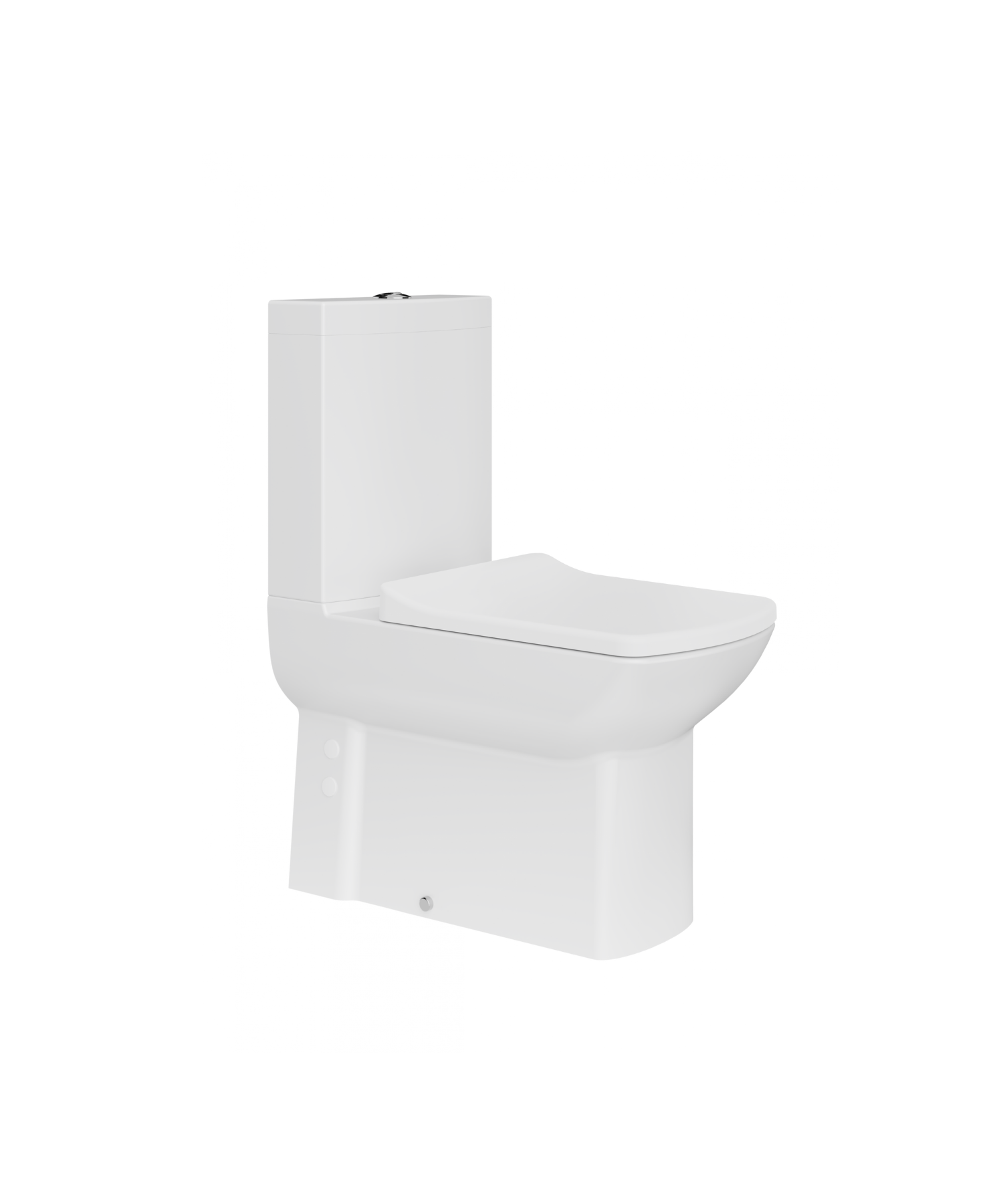 Lara Duvara Dayalı Klozet + Thermoplast Yavaş Kapanan Klozet Kapağı Beyaz - Set