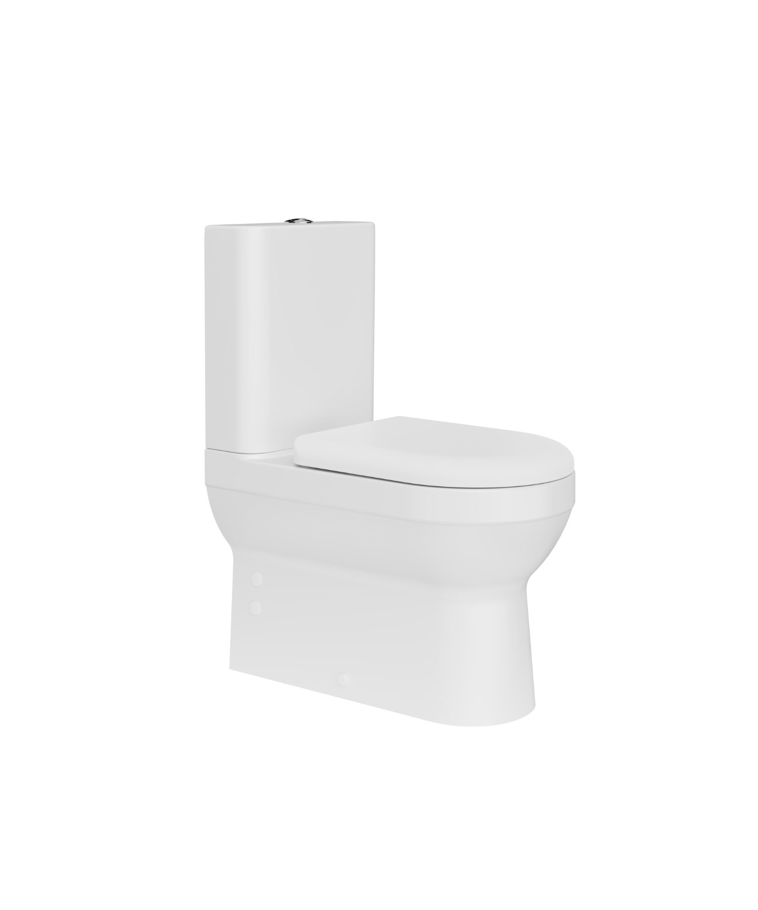 Letoon Kanalsız Klozet + Thermoplast Yavaş Kapanan Klozet Kapağı Beyaz - Set