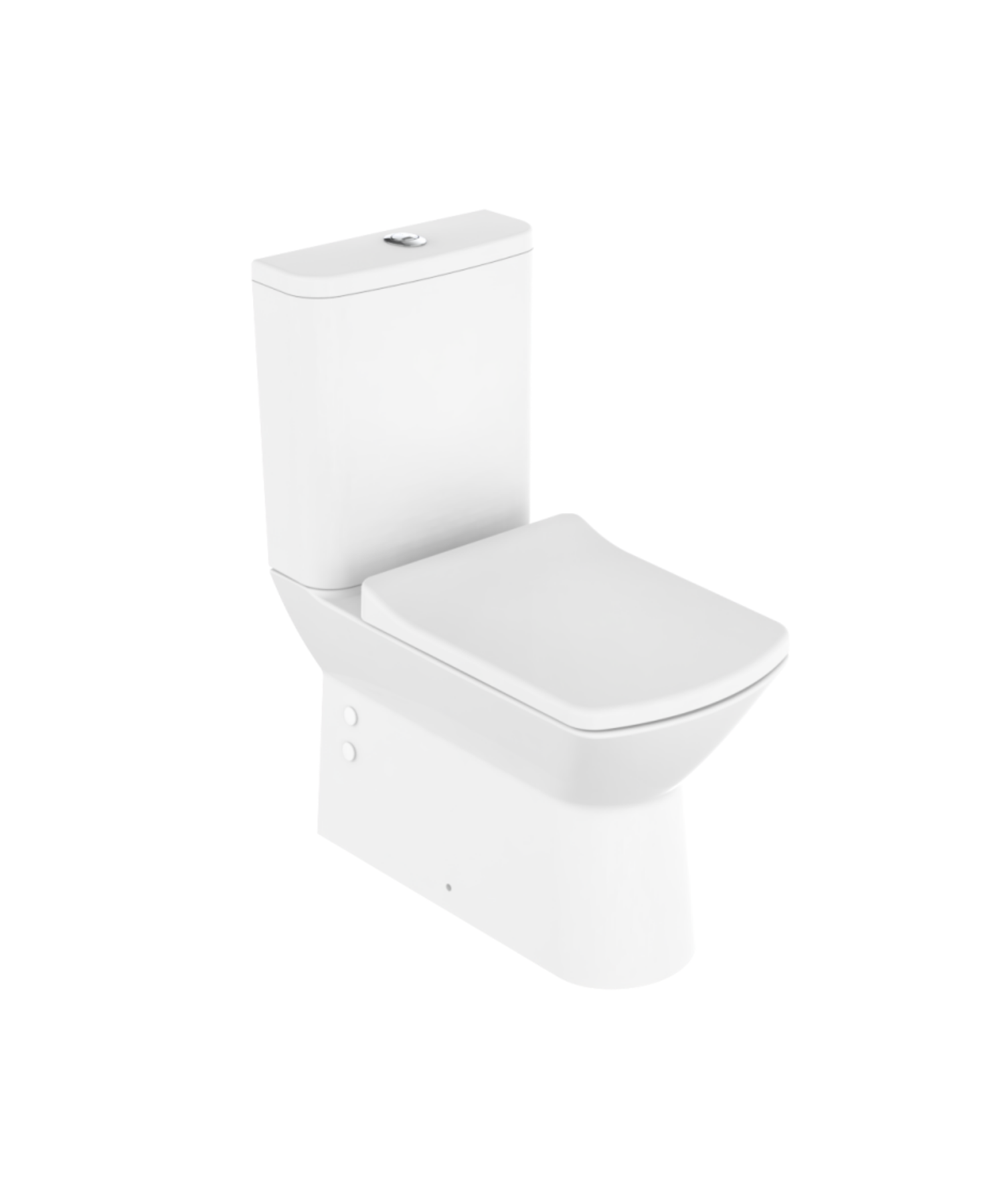 Nova Kanalsız Klozet + Duroplast Yavaş Kapanan Klozet Kapağı Beyaz - Set