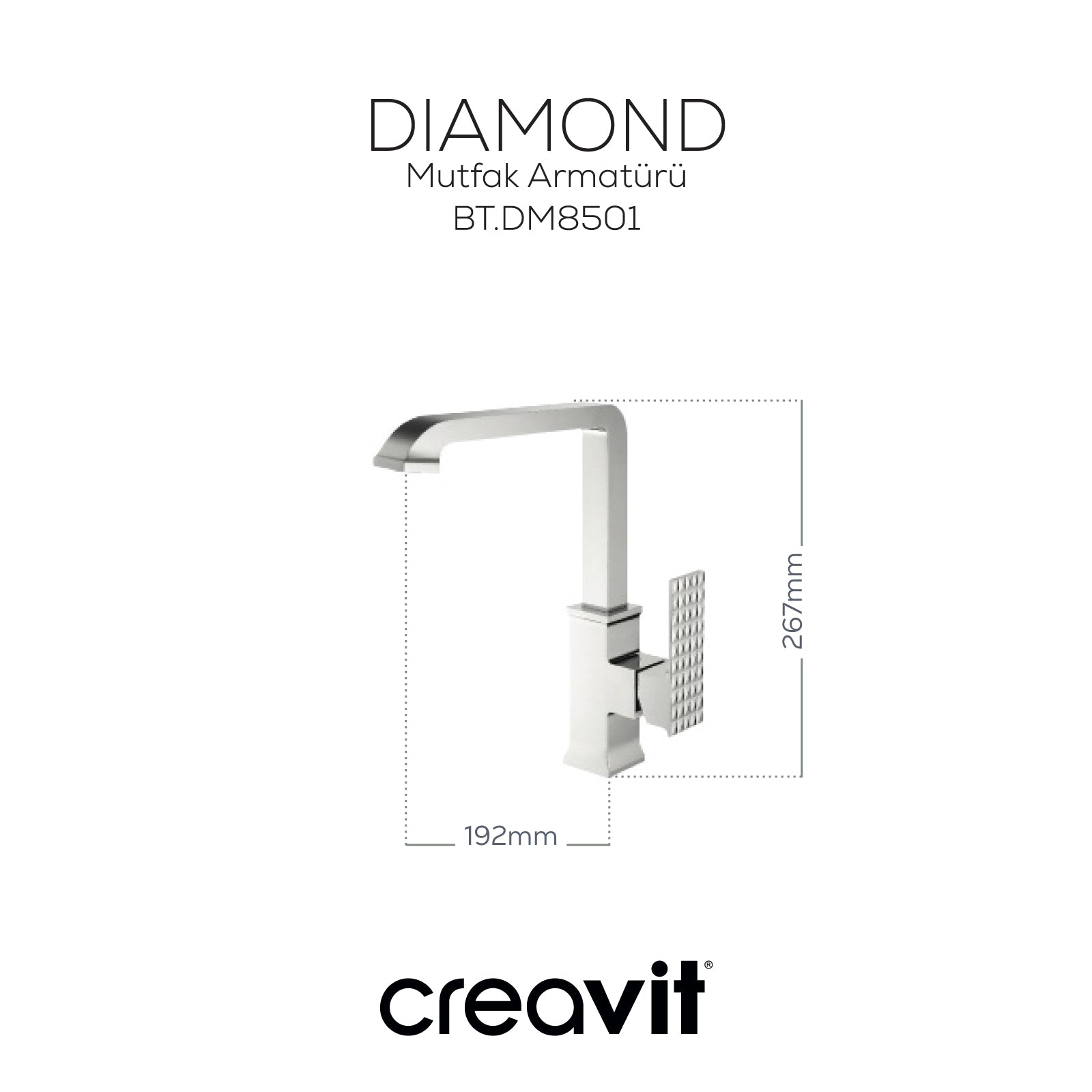 Diamond Mutfak Armatürü