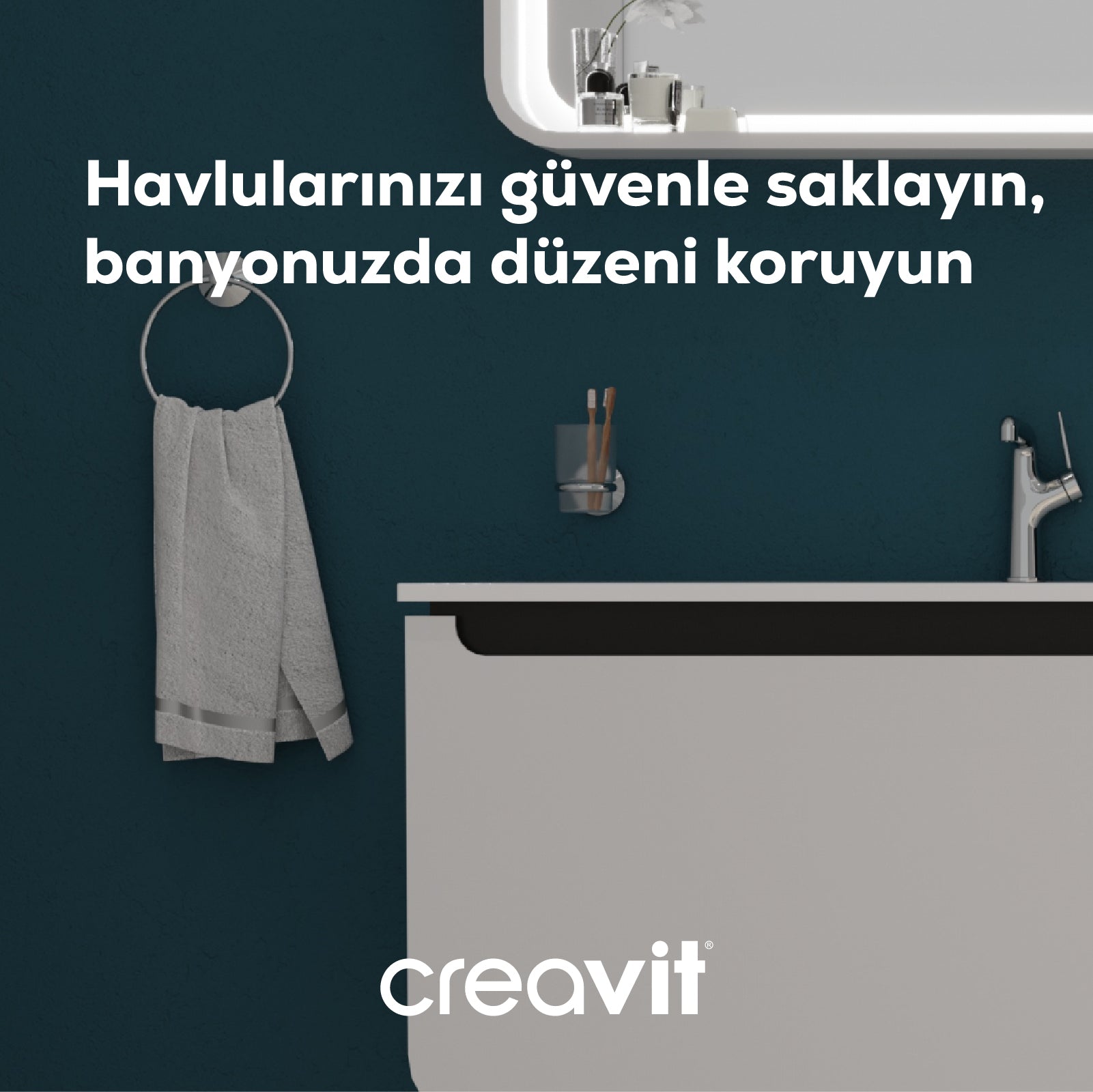 Drop Yuvarlak Havluluk