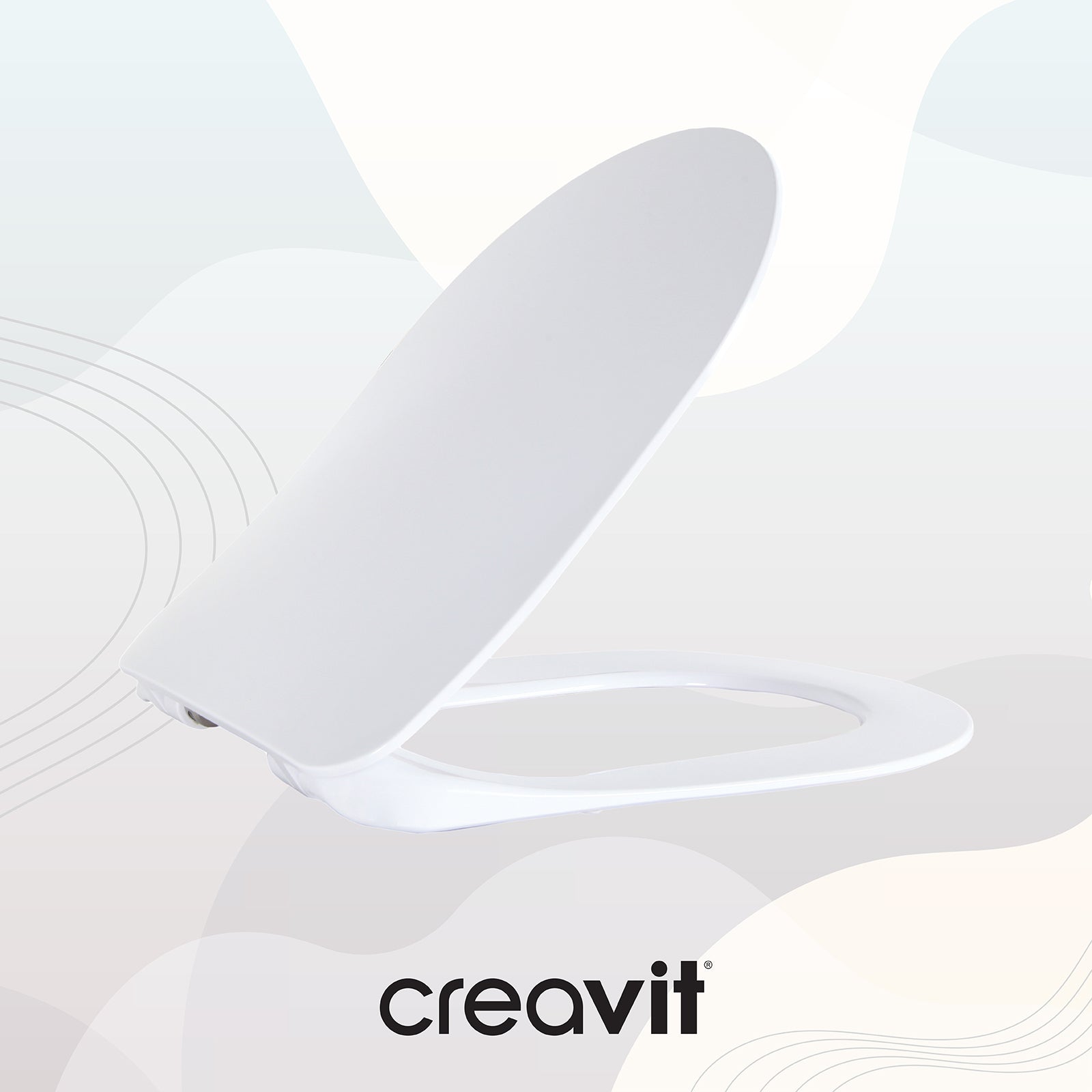 Duck Duroplast Soft Close Toilet Seat White