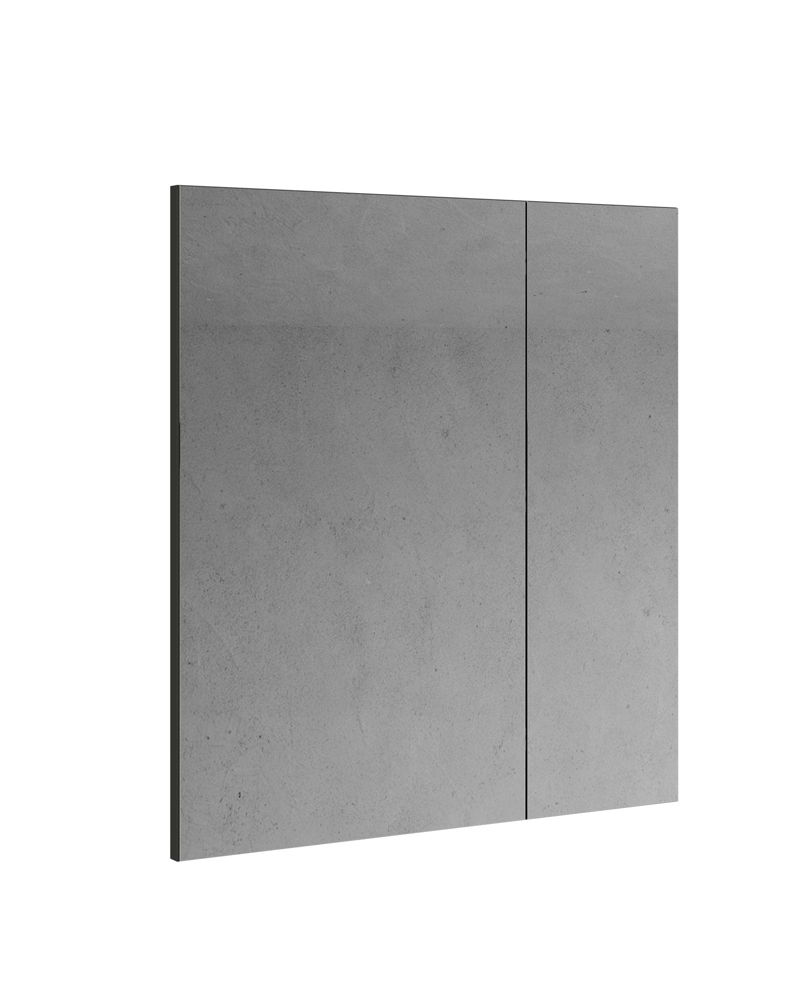 Flexio 65 Cm Kapaklı Katlanabilir Lavabo Dolabı 270 Derece Antrasit Set