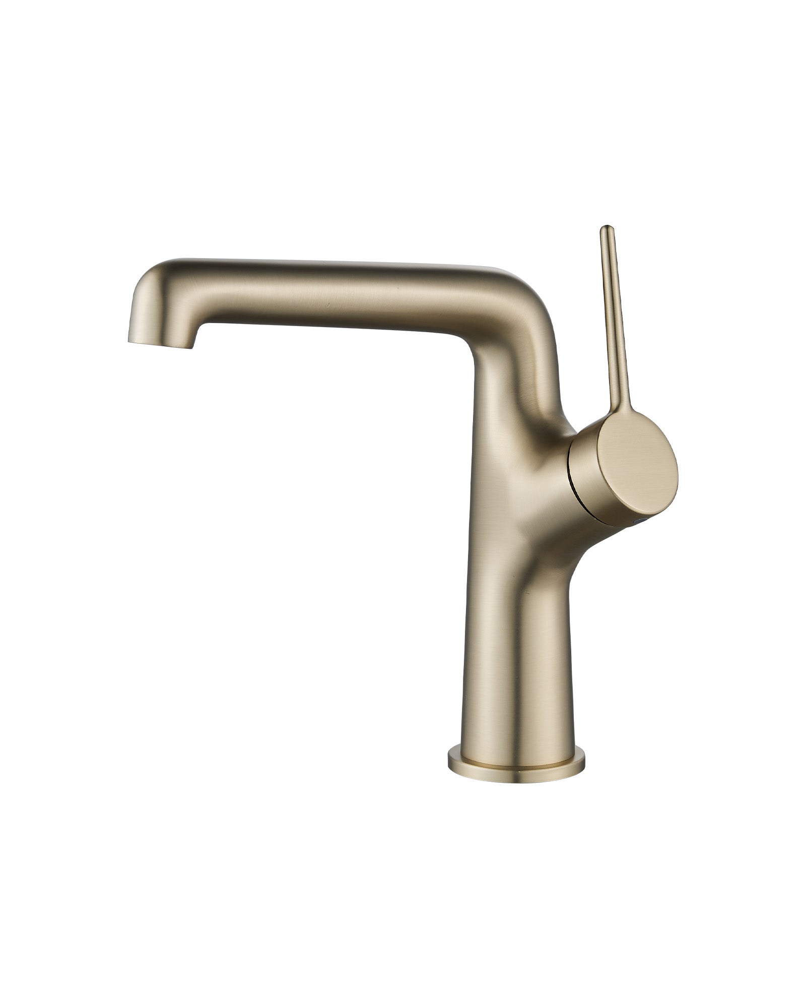 Flow Lavabo Armatürü Brush Gold