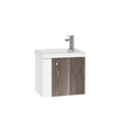 Forest Lavabo Dolabı 50 cm Beyaz-Barok