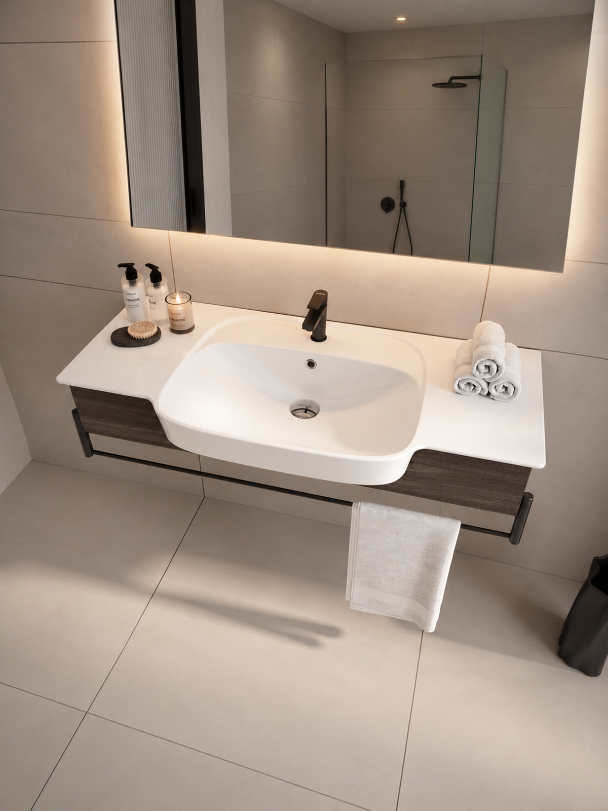 Kaya Lavabo Dolabı 100 Cm Cabana