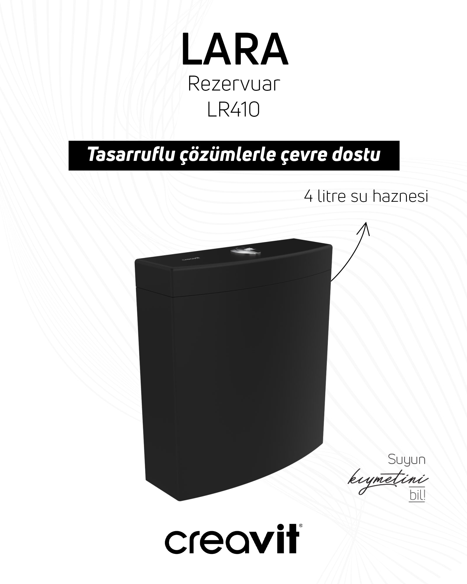 Lara Duroplast Yavaş Kapanan Kapaklı Kömür Karası Set