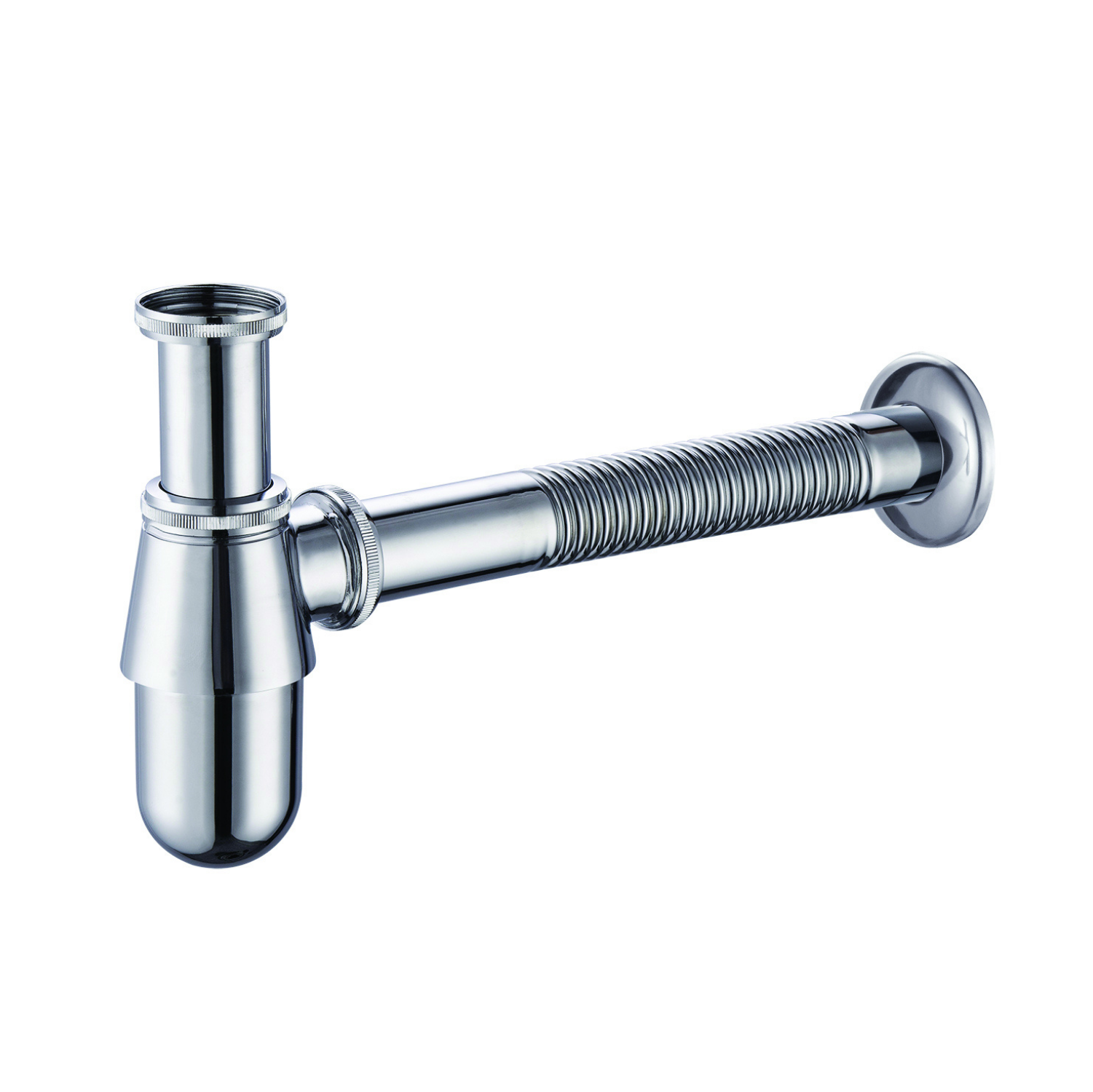 Lavabo Sifon 33cm Metal Körüklü