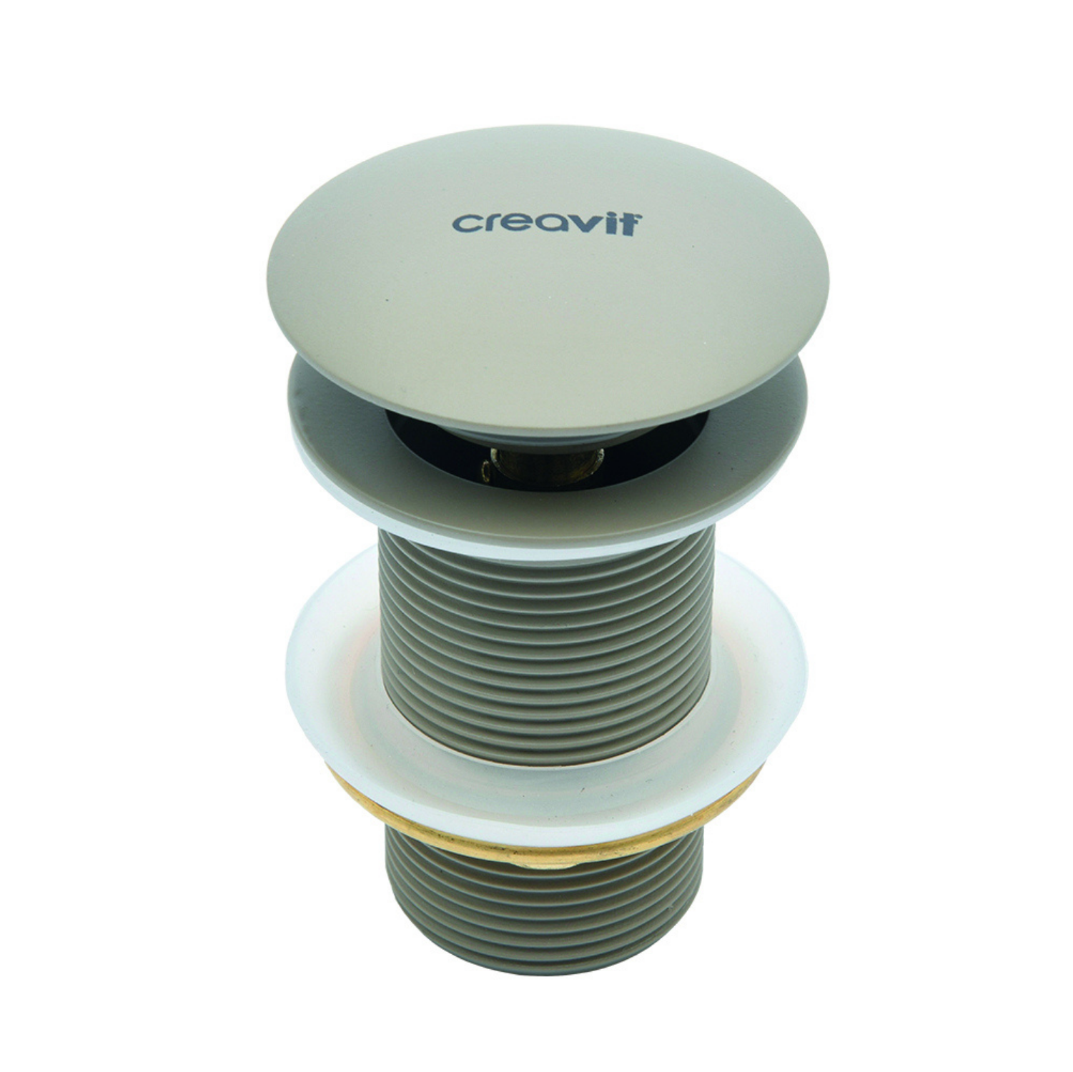 Sink Siphon Head Pop-Up Non-Overflow Mat Cappuccino