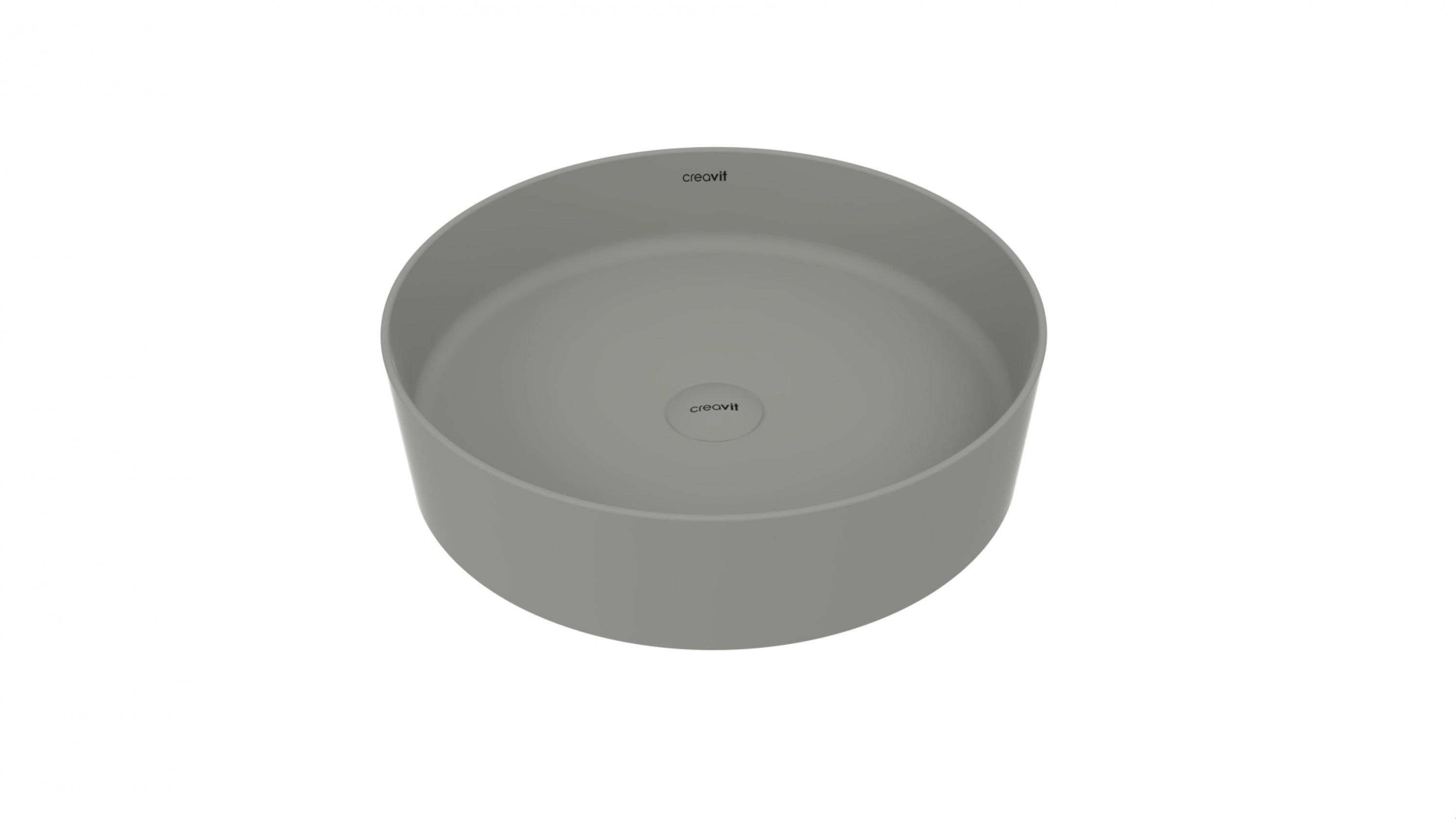 Loop Cool Grey Çanak Lavabo Armatür ve Sifon Başlığı Set