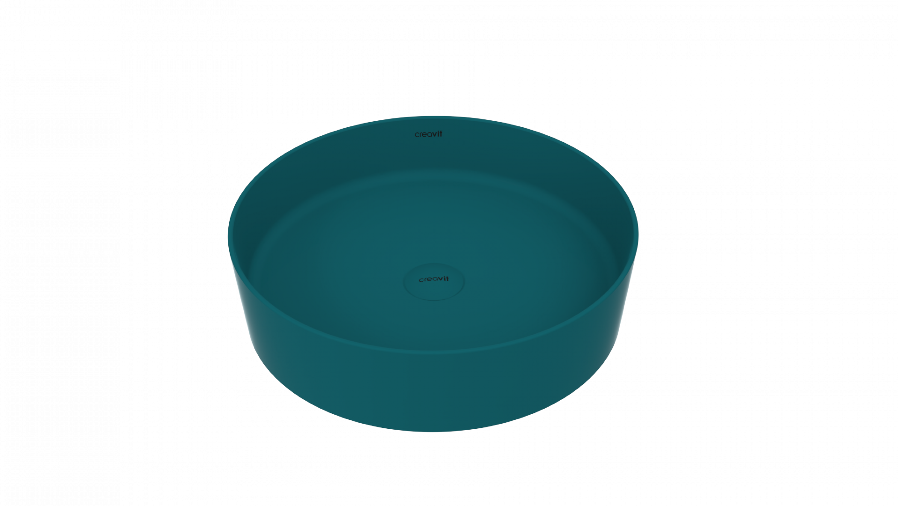 Loop Mint Yeşili Çanak Lavabo Armatür ve Sifon Başlığı Set