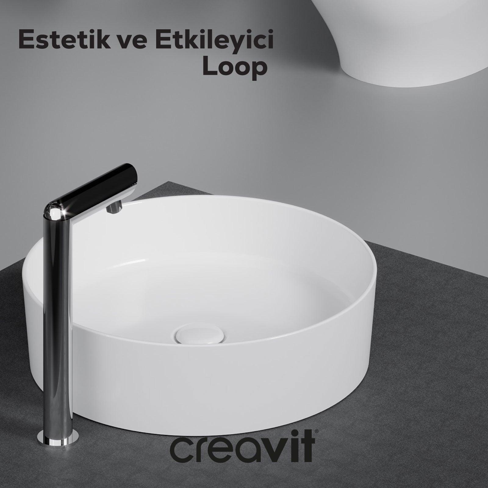 Loop Round Bowl Sink Ø40 cm