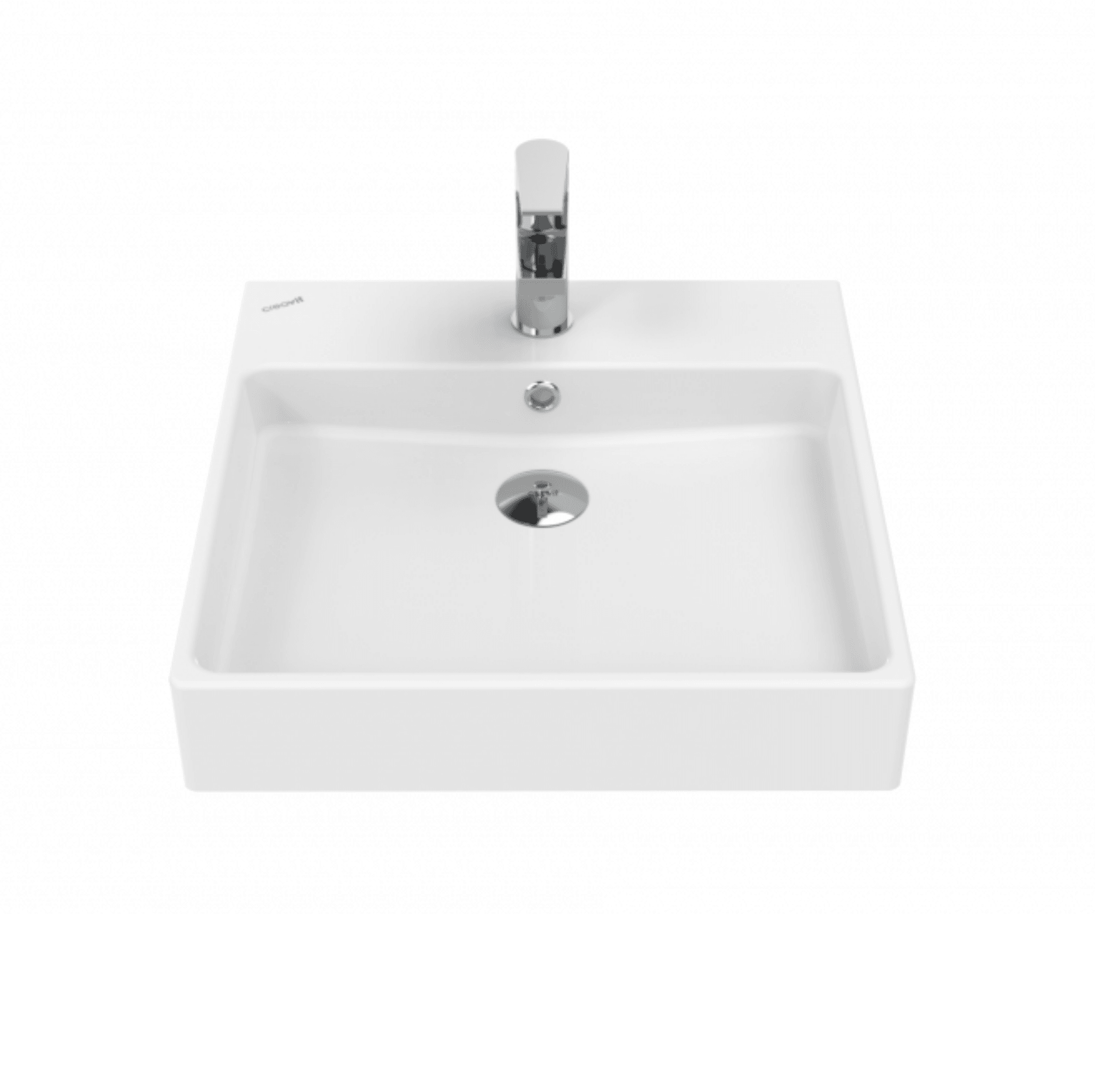 Next Tezgah Üzeri Kare Lavabo 50*50 cm Beyaz