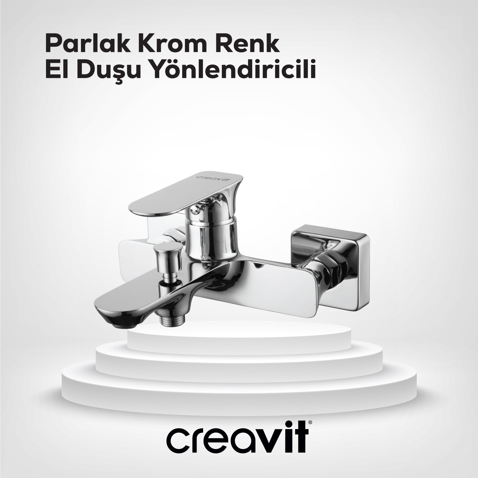 Pure Banyo Armatürü Krom