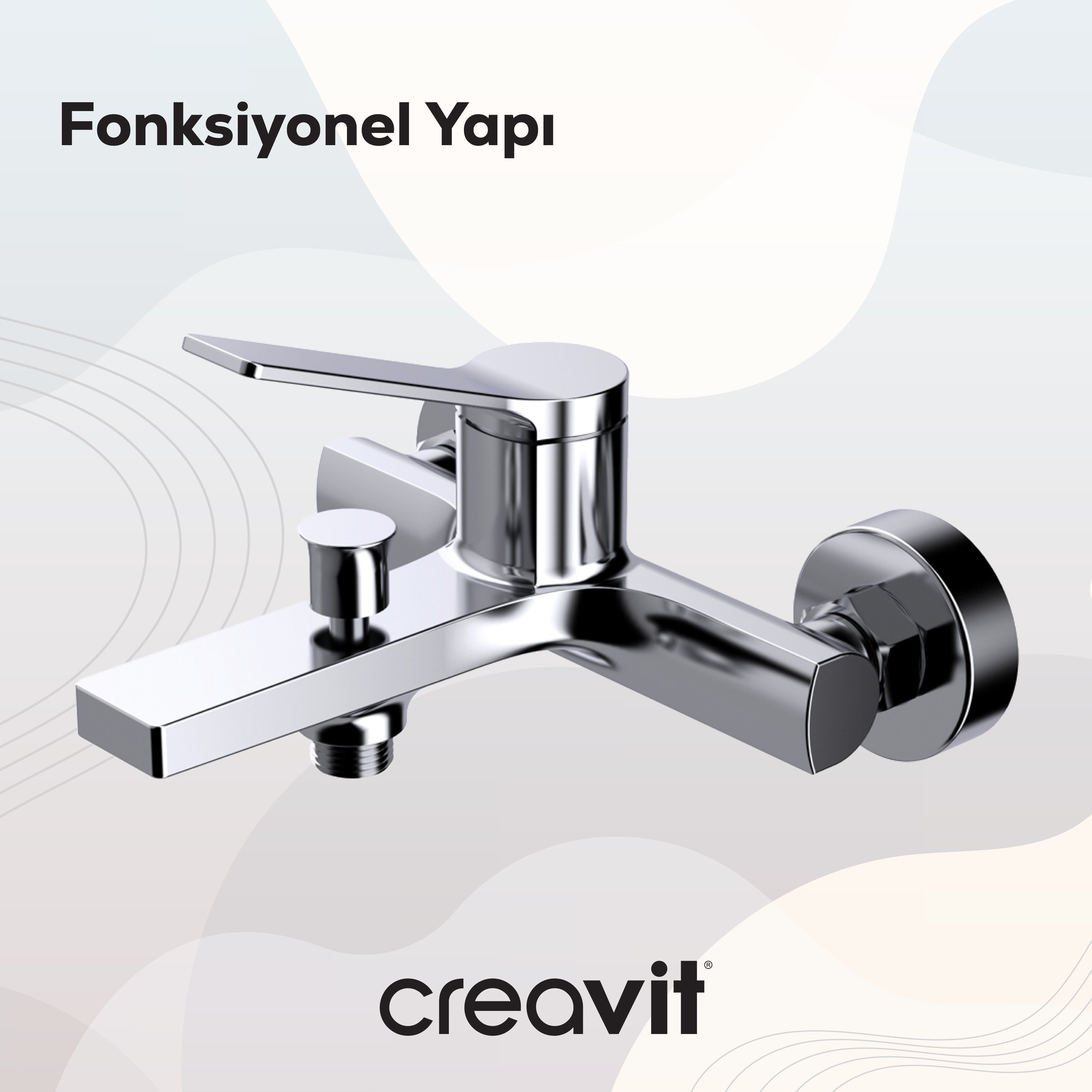 Ritmo Banyo Armatürü Krom