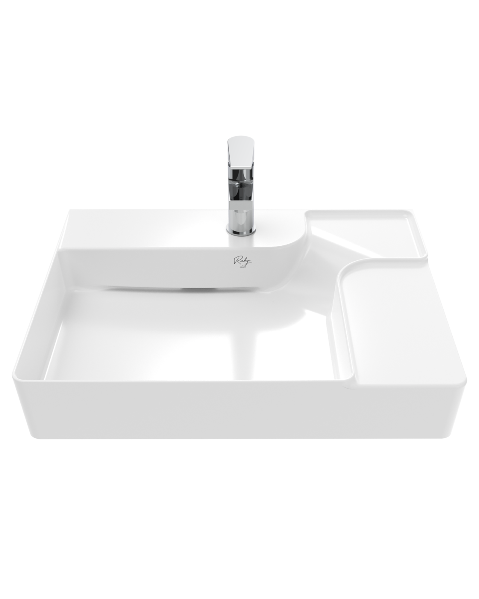 Ruby Flow Tezgah Üzeri Lavabo 60*45 Cm