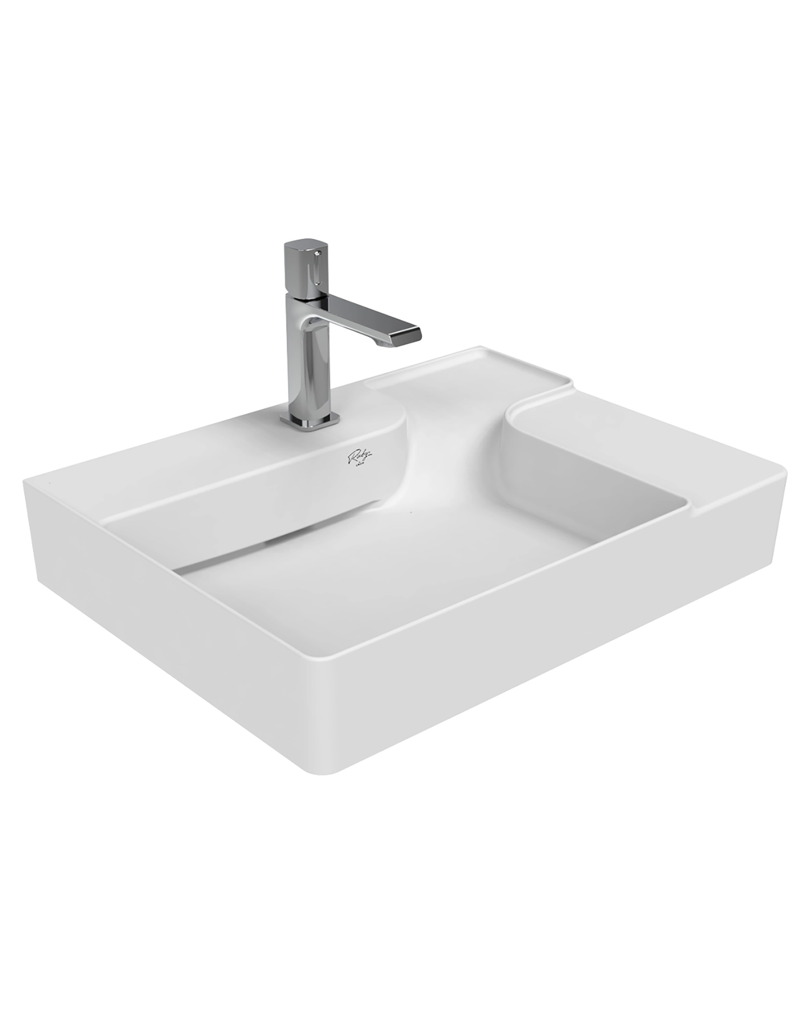 Ruby Flow Tezgah Üzeri Lavabo 60*45 Cm
