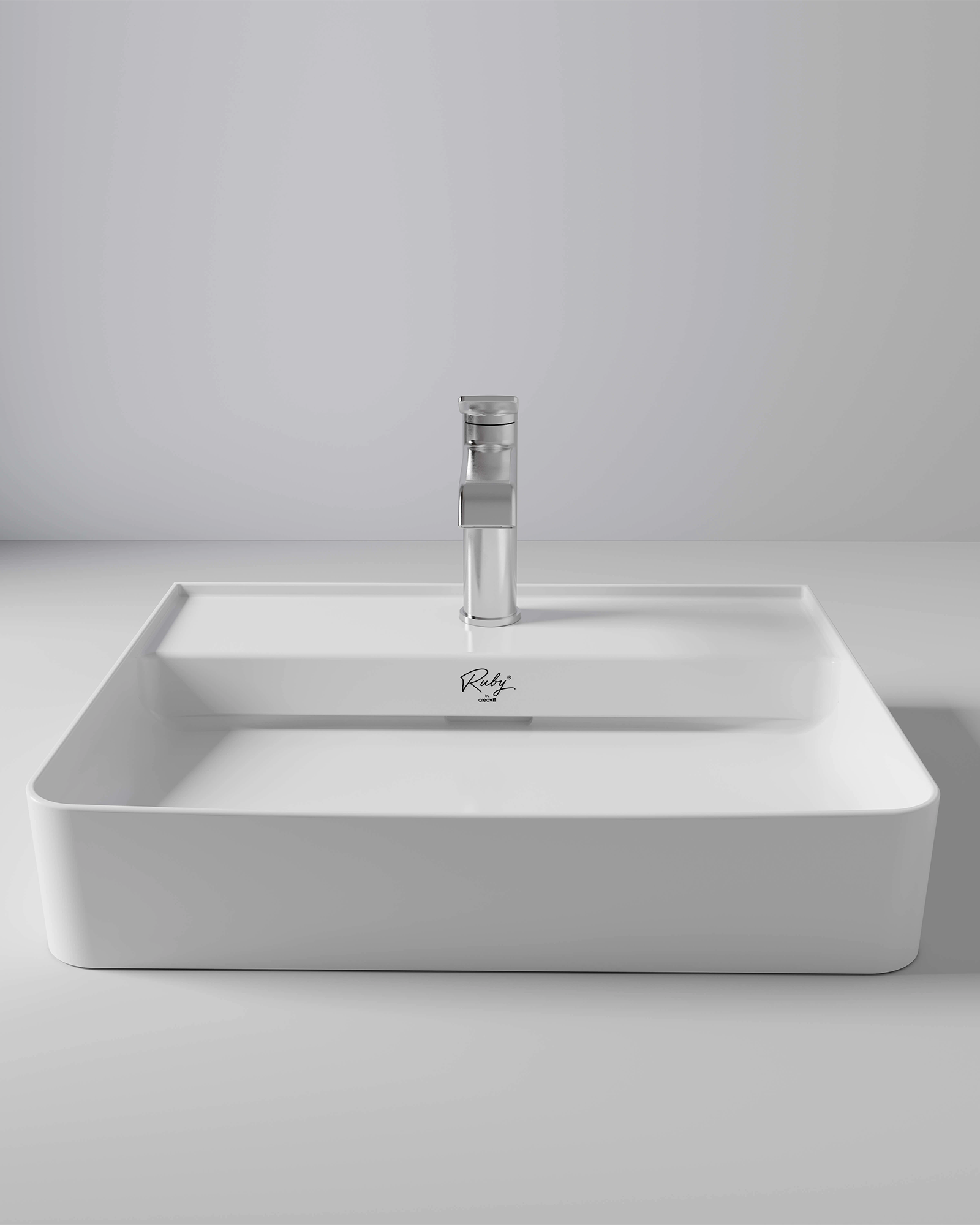 Ruby Recto Tezgah Üzeri Lavabo 50*40 Cm