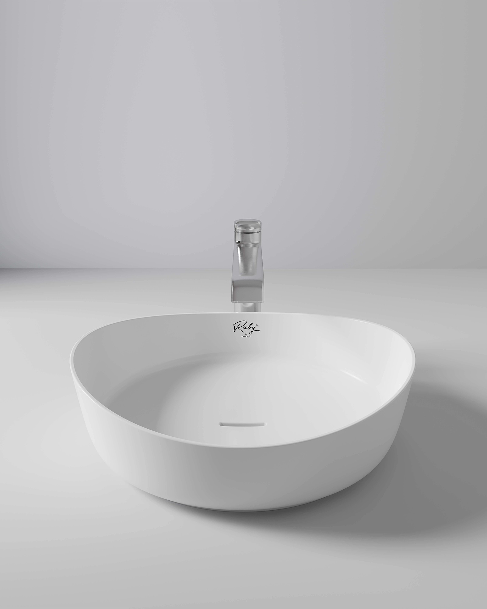Ruby Sphere Tezgah Üzeri Lavabo Ø 40 Cm