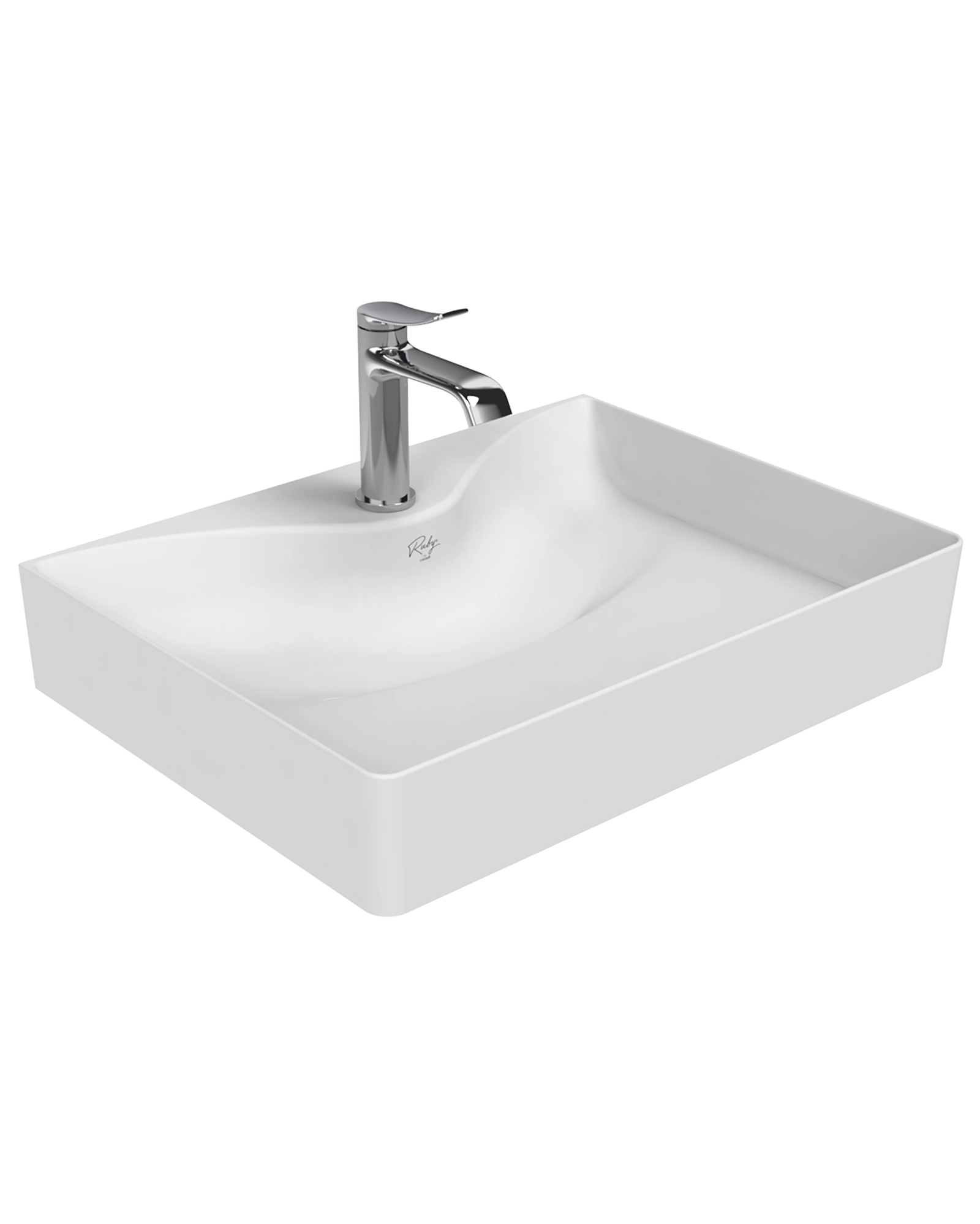 Ruby Wave Tezgah Üzeri Lavabo 60*45 Cm