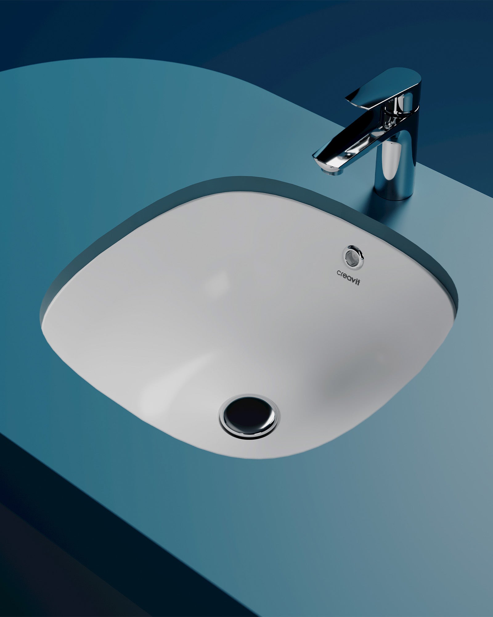 Solo Tezgah Altı Lavabo 38*38 Cm