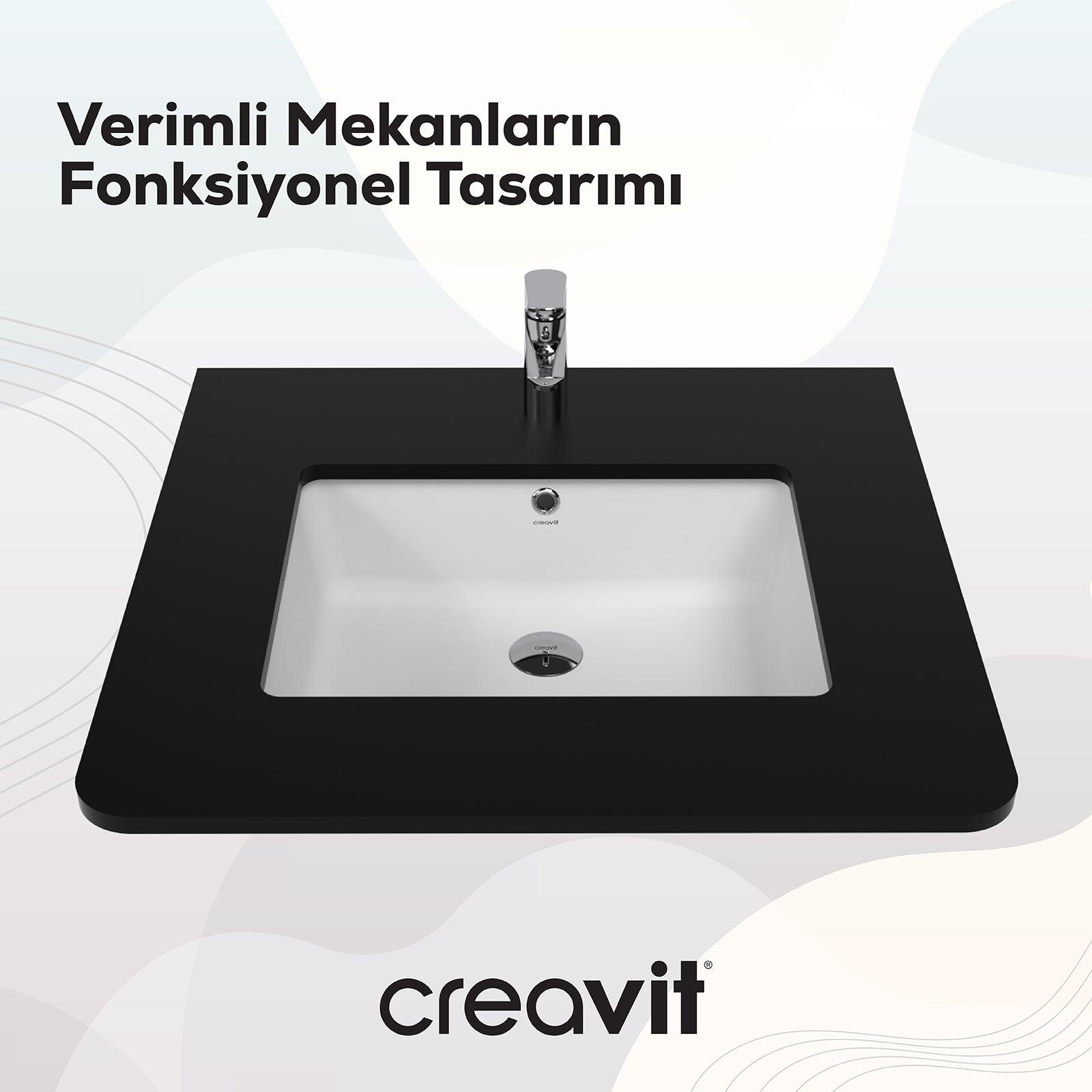 Tezgah Altı Lavabo 38*51 cm Beyaz
