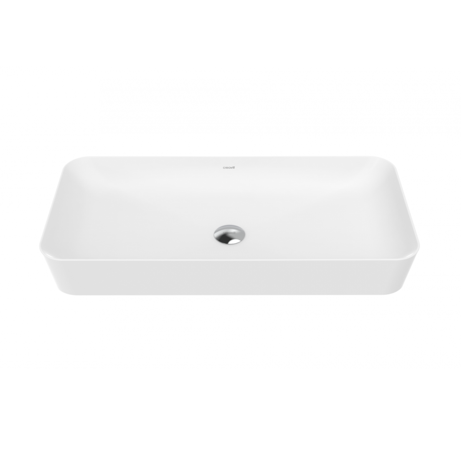Ultra Rectangular Bowl Sink 80cm White