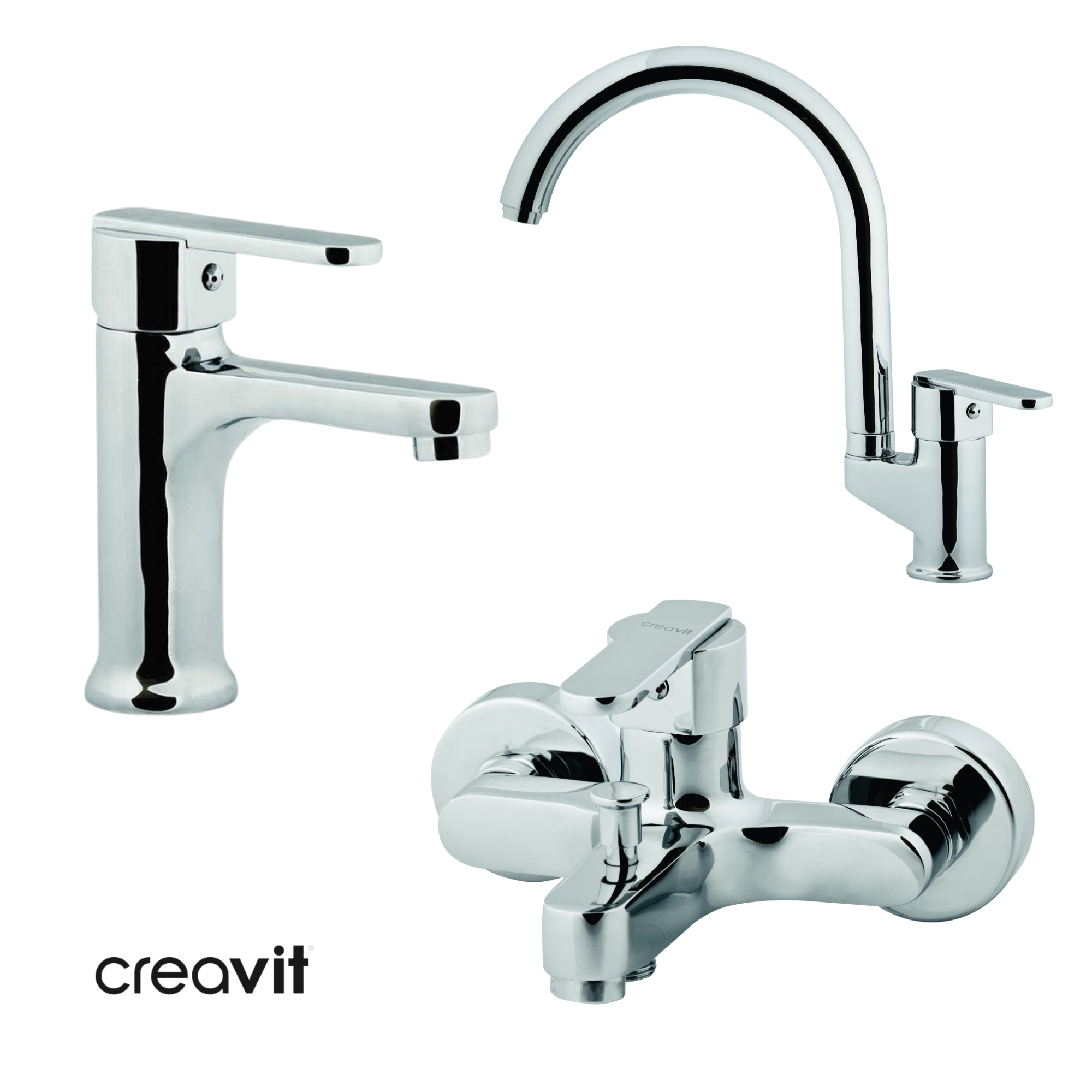 Vega Lavabo Banyo ve Mutfak Armatürü Set